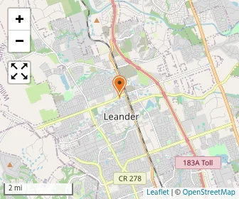 Map of Leander KinderCare