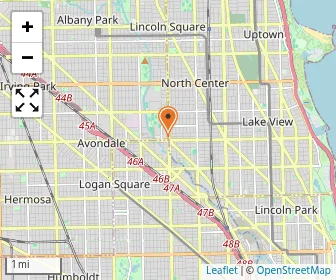 Map of Roscoe Village KinderCare