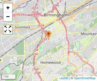 Map of UAB Early Learning Center