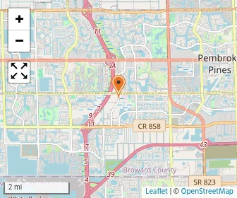 Map of Fusion Academy Pembroke Pines