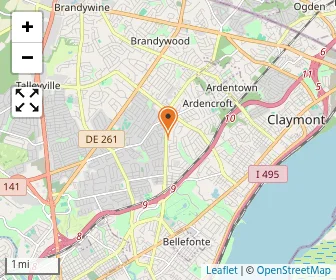 Map of The Claremont School