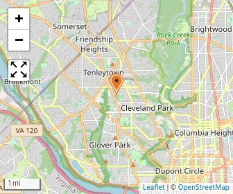 Map of Sidwell Friends School
