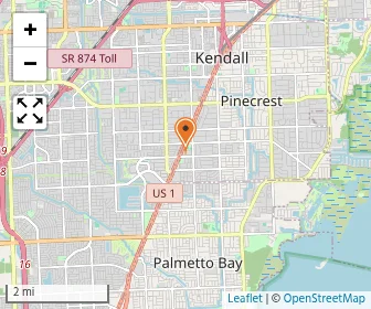 Map of American Academy Of Pinecrest