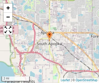 Map of Apopka Christian Academy