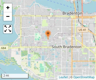 Map of Bradenton Christian School