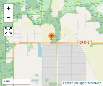 Map of Corkscrew Christian School
