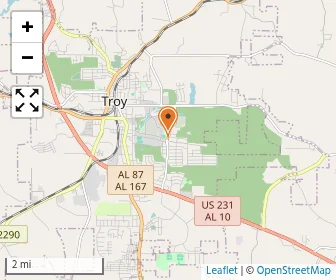 Map of Covenant Christian School
