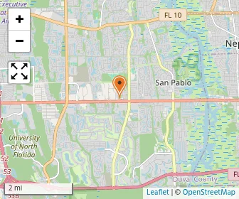 Map of Amikids Jacksonville
