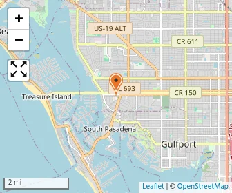 Map of Pasadena Community Church School