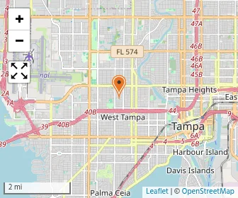 Map of St. Joseph Catholic School Tampa