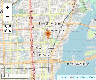 Map of St. Rose Of Lima School