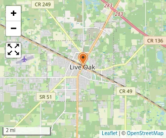 Map of Tabernacle Baptist School