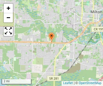 Map of West Florida Baptist Academy