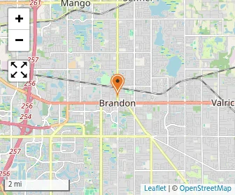 Map of First Baptist Brandon Christian Academy