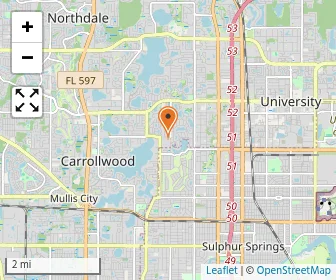 Map of Lake Carroll Baptist Church
