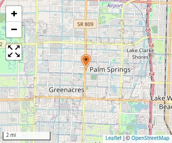 Map of Palm Beach Preschool