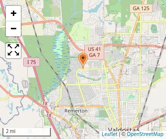 Map of Crossroads Baptist School
