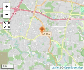 Map of Green Pastures Christian School