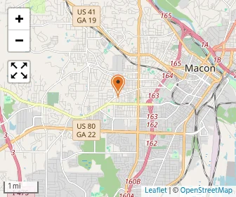Map of M A Evans Grade School