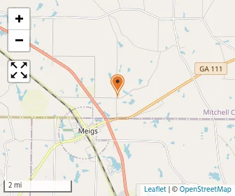 Map of Meigs Mennonite Christian School