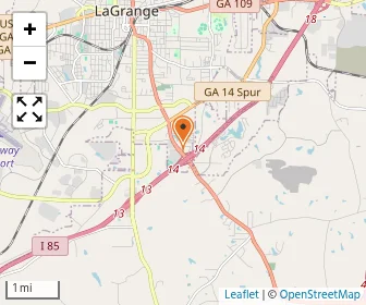 Map of Oakside Christian School