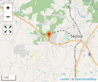 Map of Peachtree Baptist Academy
