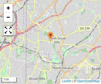 Map of Torah Day School Of Atlanta
