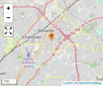 Map of Atlanta Jewish Academy Upper School