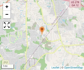Map of Young Americans Christian School
