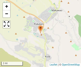 Map of Kamehameha Schools Maui