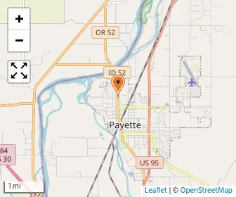 Map of Treasure Valley Seventh-day Adventist School
