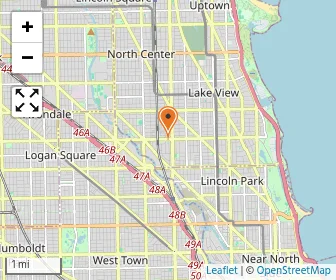 Map of Cardinal Bernardin Montessori Academy