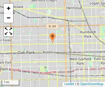 Map of Austin Career Education Center