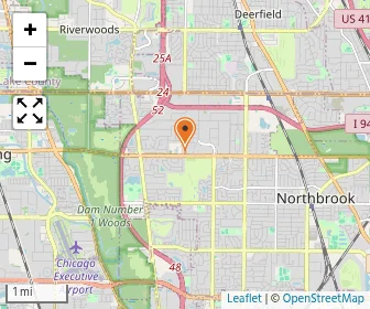 Map of Centerview Therapeutic School