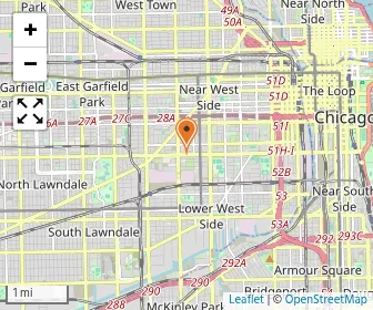 Map of Chicago Lighthouse