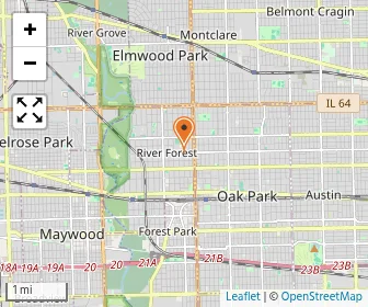 Map of Concordia Univ Early Childhood Education Center