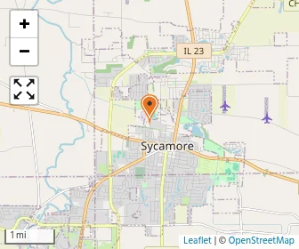 Map of Aurora Christian Schools Sycamore Campus