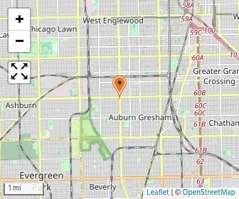 Map of Ezzard Charles School