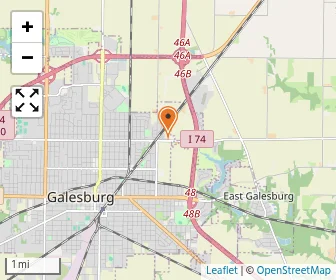 Map of Galesburg Christian School Assoc