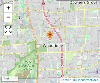 Map of Montessori Of Woodridge