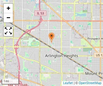 Map of Northwest Suburban Montessori School