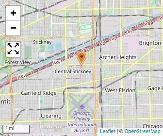 Map of Our Lady Of The Snows