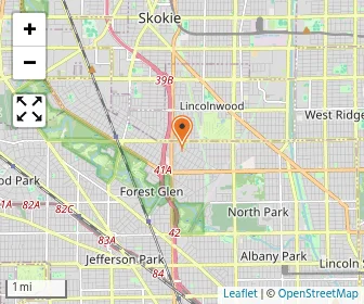 Map of Queen Of All Saints