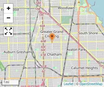 Map of Rescue Missionary Christian Church Center & School