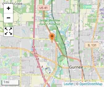 Map of Gurnee Christian Academy