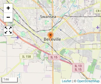Map of Notre Dame Academy Of Belleville