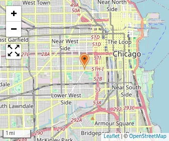 Map of St. Ignatius College Prep