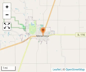 Map of St. Mary's - Metamora