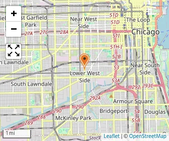 Map of St. Pius V School