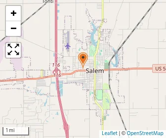 Map of St. Theresa Of Avila